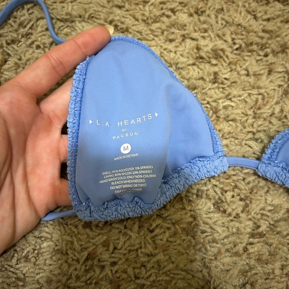 LA Hearts by Pacsun Light Blue Bikini - Picture 3 of 6